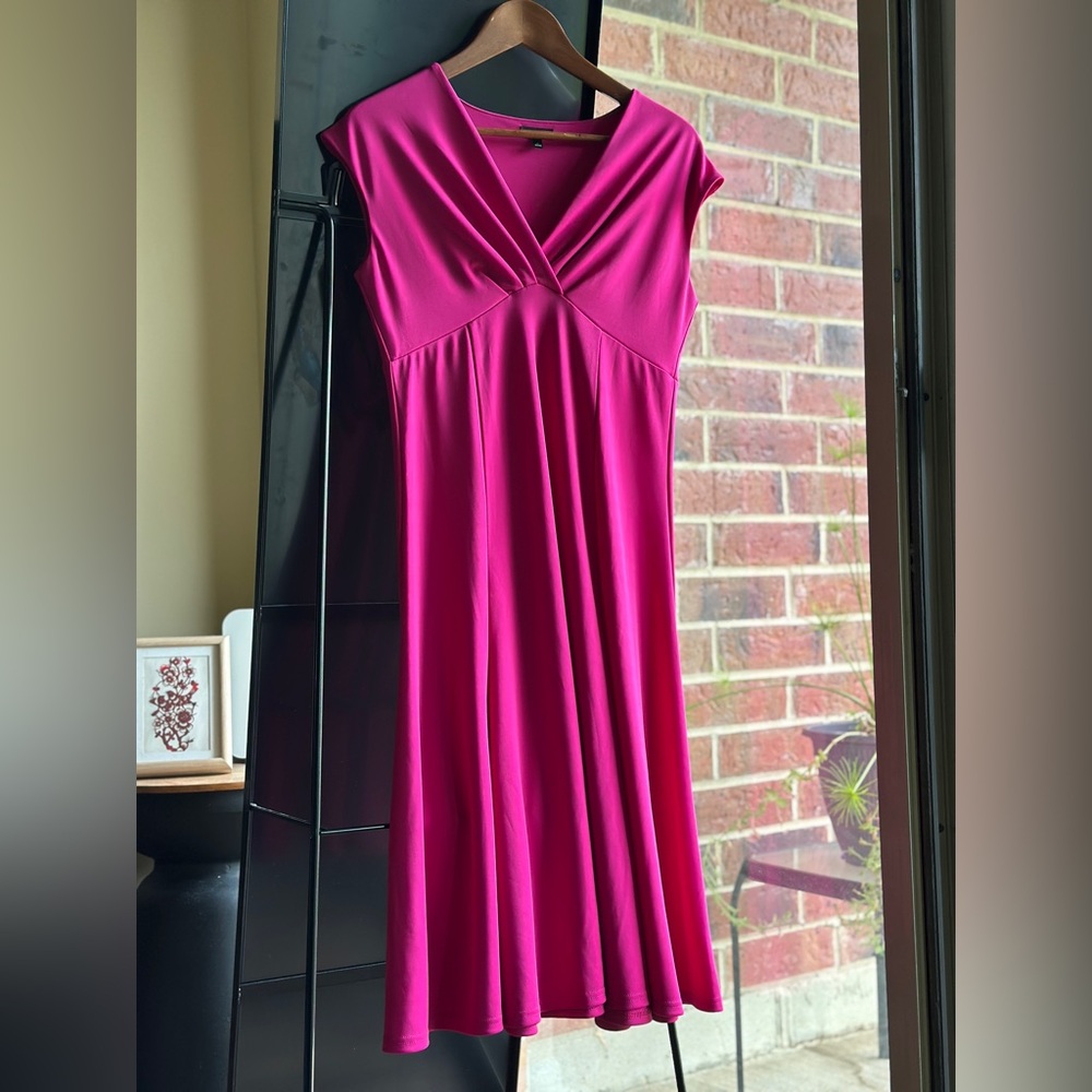 Talbots Bright Pink Dress